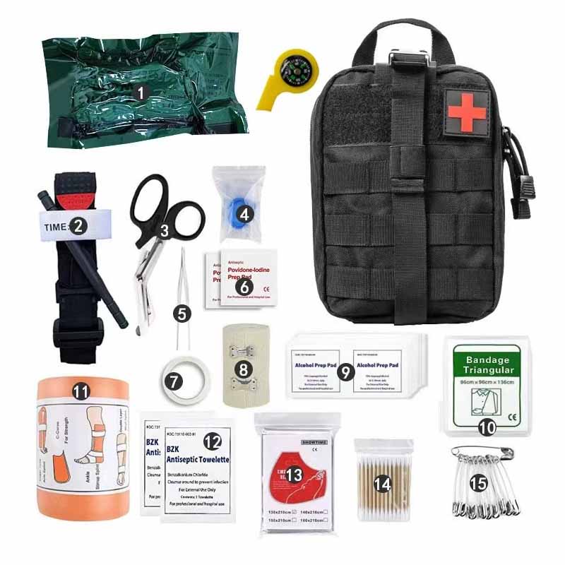 Erste -Hilfe -Kit im Freien